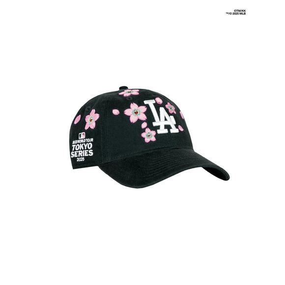 Takashi Murakami + MLB Tokyo Series 2025 New Era 9Twenty Dodgers Strapback Hat - Picture 5 of 6